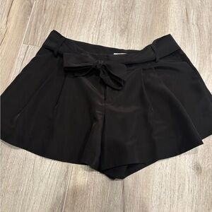 NWOT! Parker Black High Waist Tailored Shorts